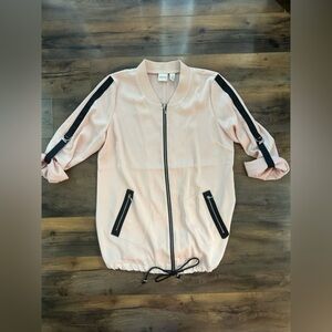 Zenergy by Chico’s Pink Bomber Jacket – Size 2 (M/L)